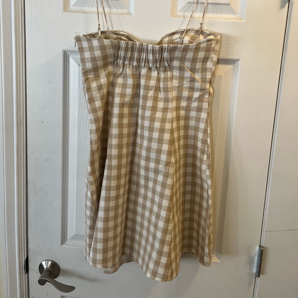 Gingham Mini Dress - Picture 3 of 3
